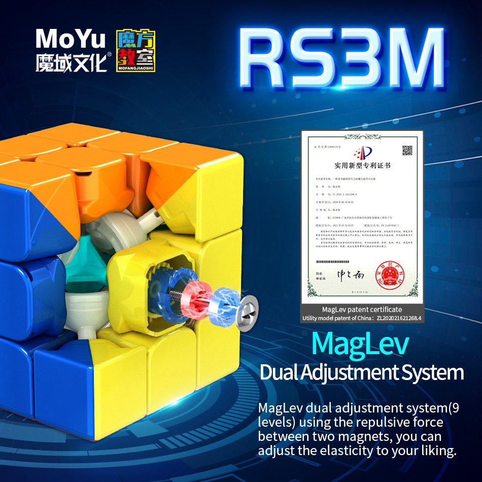 2021 ֽ ڱ λ MOYU RS3M Maglve ׳ƽ  ť..